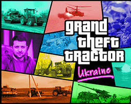 Logo: Grand Theft Tractor: Ukraine