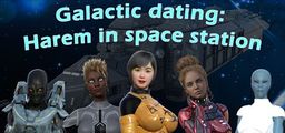 Logo: Galactic dating: Harem in space station