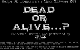 Logo: Dead or Alive...?