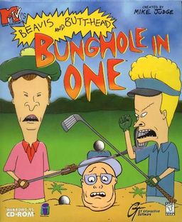Logo: MTV's Beavis and Butt-Head: Bunghole in One