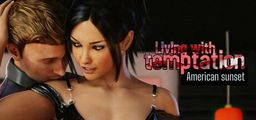 Logo: Living with temptation: American sunset