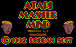 Logo: Atari Master Mind