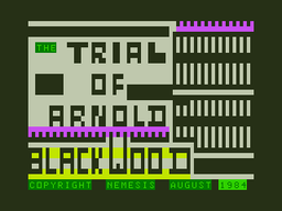 Logo: The Trial of Arnold Blackwood