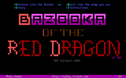 Logo: Bazooka of the Red Dragon