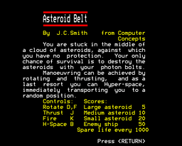 Logo: Asteroid Belt