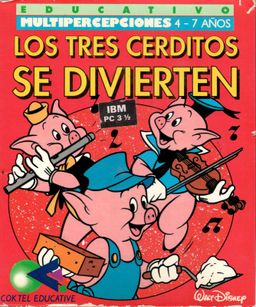 Logo: Los Tres Cerditos Se Divierten