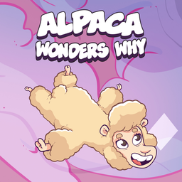 Logo: Alpaca Wonders Why