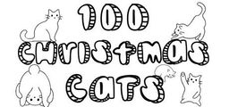 Logo: 100 Christmas Cats