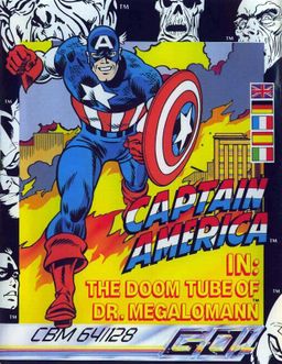 Logo: Captain America in: The Doom Tube of Dr. Megalomann