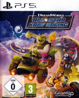 Logo: DreamWorks All-Star Kart Racing