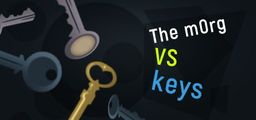 Logo: The m0rg vs keys