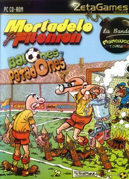 Logo: Mortadelo y Filemón: Balones y Patadones