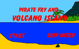 Logo: Pirate Fry and Volcano Island