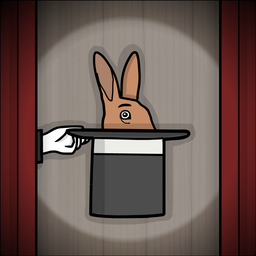 Logo: The Mr. Rabbit Magic Show