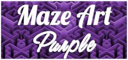 Logo: Maze Art: Purple