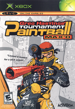 Logo: Greg Hastings' Tournament Paintball Max'd