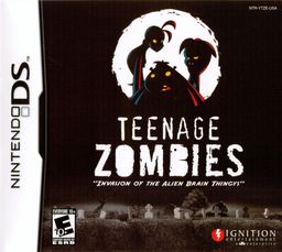 Logo: Teenage Zombies: "Invasion of the Alien Brain Thingys"
