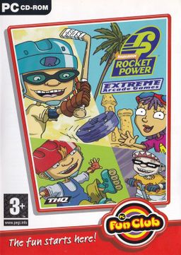 Logo: Rocket Power: Extreme Arcade Games