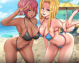Logo: Love & Sex: Second Base - For a Fistful of Waifu