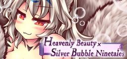 Logo: Heavenly Beauty × Silver Bubble Ninetales