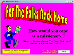 Logo: For The Folks Back Home