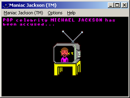 Logo: Maniac Jackson and the Moonwalking Mindbenders
