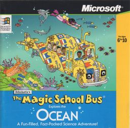 Logo: Scholastic's The Magic School Bus Explores the Ocean