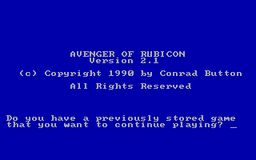 Logo: Avenger of Rubicon