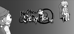 Logo: No Ghost in Stay Home