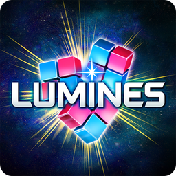 Logo: Lumines: Puzzle & Music