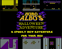 Logo: Hobo Albo's Halloween Adventure