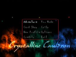 Logo: Crystalline Cauldron