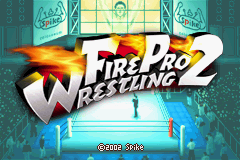 Logo: Fire Pro Wrestling 2