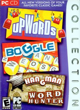 Logo: UpWords, Boggle, Hangman & Word Hunter Collection