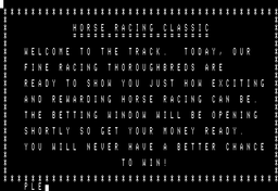 Logo: Horse Racing Classic