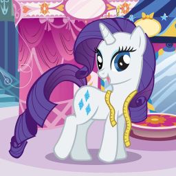 Logo: My Little Pony: Rarity Loves Fashion