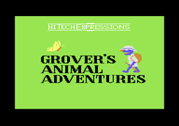 Logo: Grover's Animal Adventures