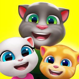 Logo: My Talking Tom Friends