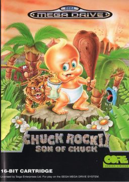 Logo: Chuck Rock II: Son of Chuck