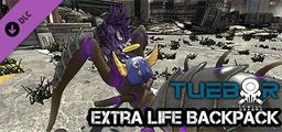 Logo: Skull Ball Heroes: Extra Life Backpack