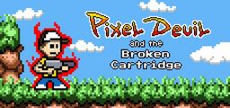 Logo: Pixel Devil and the Broken Cartridge