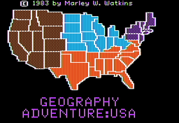 Logo: Geography Adventure: USA