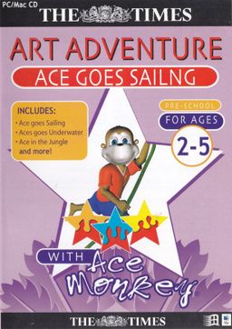 Logo: The Times: Art Adventure - Ace Goes Sailing