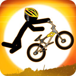 Logo: Stickman Bike: Pro Ride