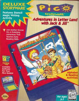 Logo: Adventures in Letter Land with Jack & Jill