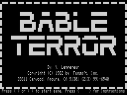 Logo: Bable Terror