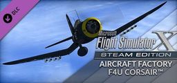 Logo: Microsoft Flight Simulator X: Steam Edition - Aircraft Factory F4U Corsair