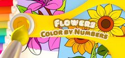 Logo: Color by Numbers: Flowers