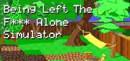 Logo: Being Left The F*** Alone Simulator