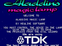Logo: Aladdin's Magic Lamp
